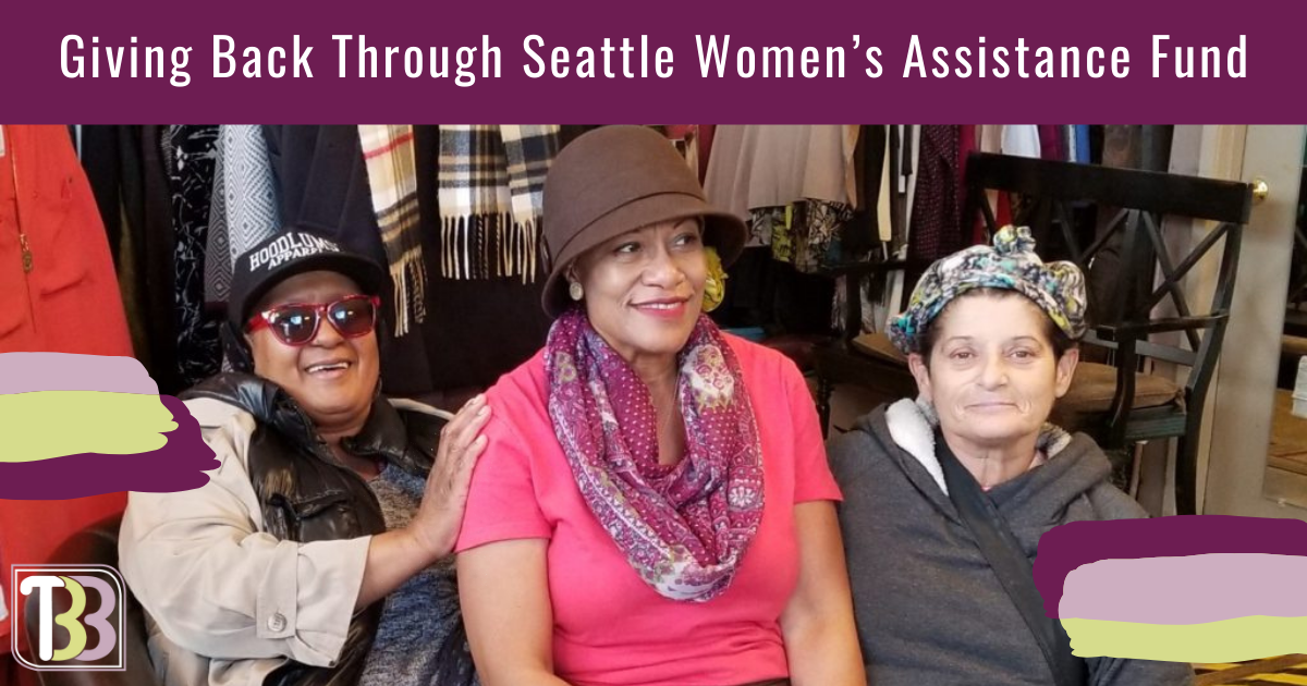 Giving Back Through Seattle Women’s Assistance Fund | Two Big Blondes Plus-Size Consignment