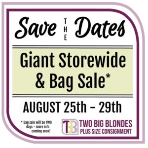 August Giant Storewide & Bag Sale 8/26 - 8/29
