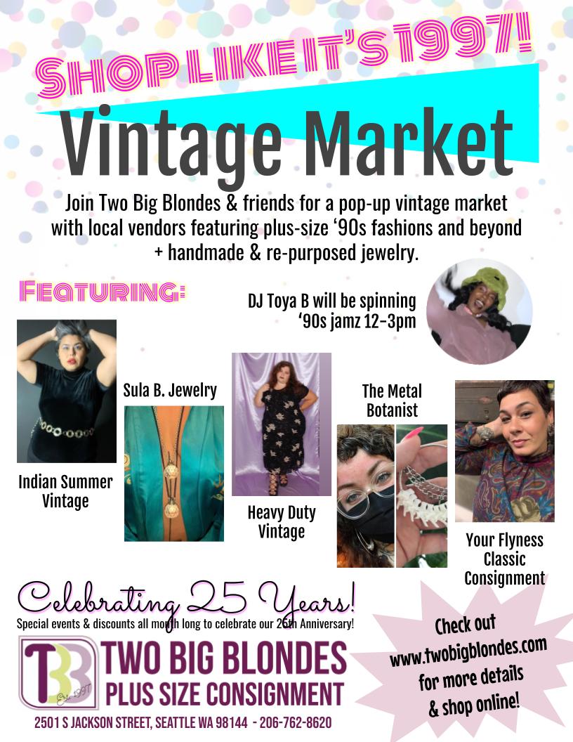 Vintage Market Flyer