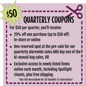 TBB+YOU Campaign: $50 coupons